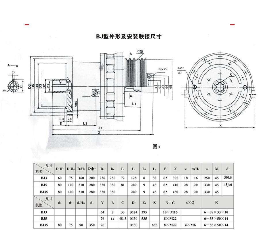 BJ型擺線針輪減速機(jī)