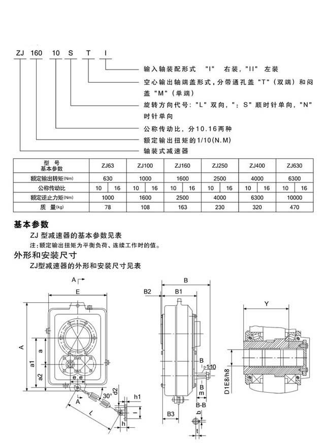 ZJ型專用齒輪減速器